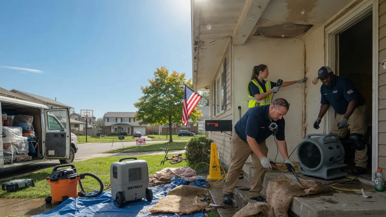 Water Damage Restoration in Olathe, KS near me